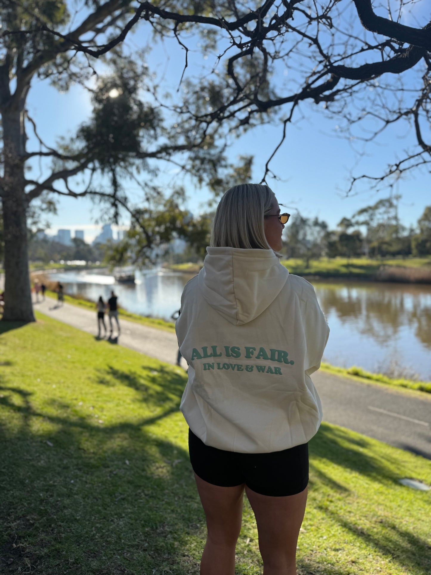 Hooded Sweat – Buttermilk Cream