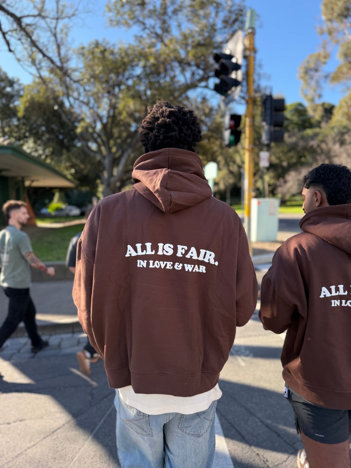 Hooded Sweat – Cocoa Brown